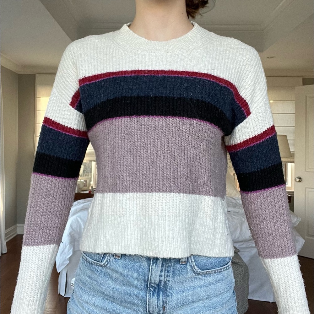 American Eagle Striped Sweater